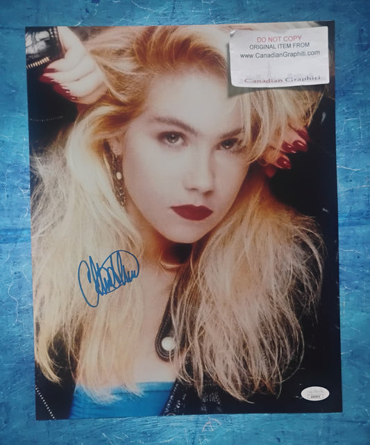Christina Applegate Hand Signed Autograph 11x14 Photo JSA COA Married With Children