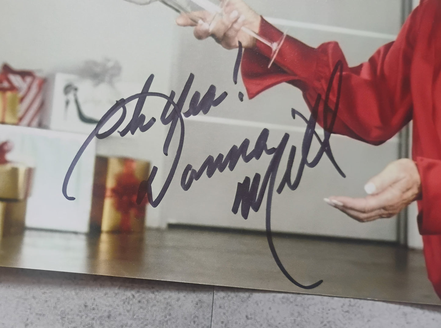 Linda Gray & Donna Mills Hand Signed Autograph 8x10 Photo BAS COA