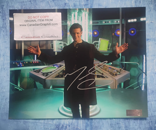Matt Smith Hand Signed Autograph 8x10 Photo COA Doctor Who