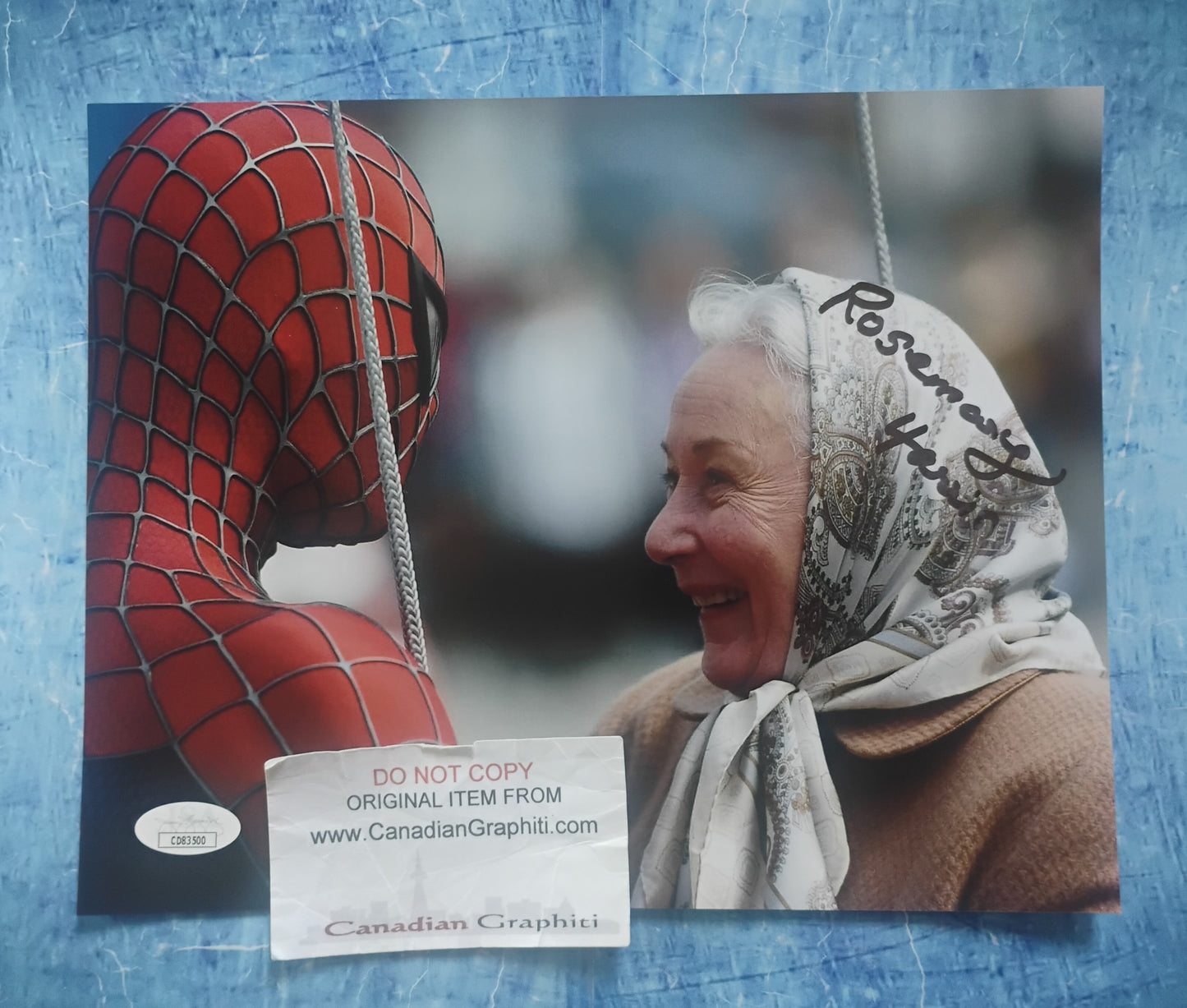 Rosemary Harris Hand Signed Autograph 8x10 Photo JSA COA Spider-man