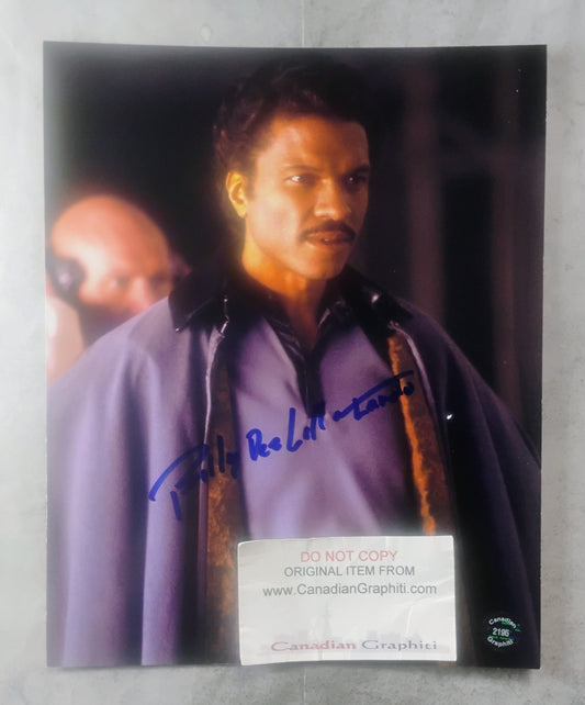 Billy Dee Williams Hand Signed Autograph 8x10 Photo COA Star Wars