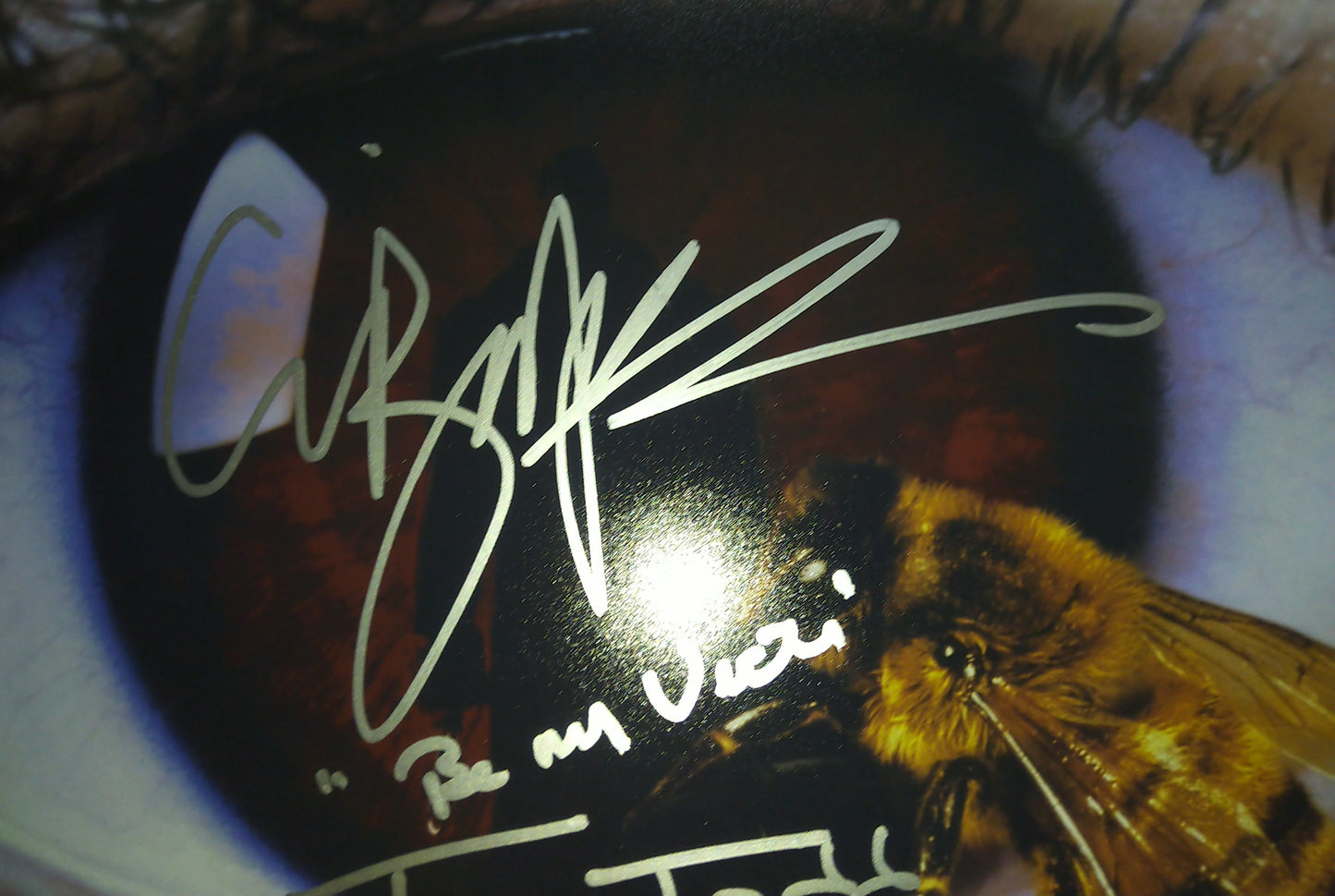 Tony Todd & Clive Barker Hand Signed Autograph 12x18 Photo JSA COA Candyman