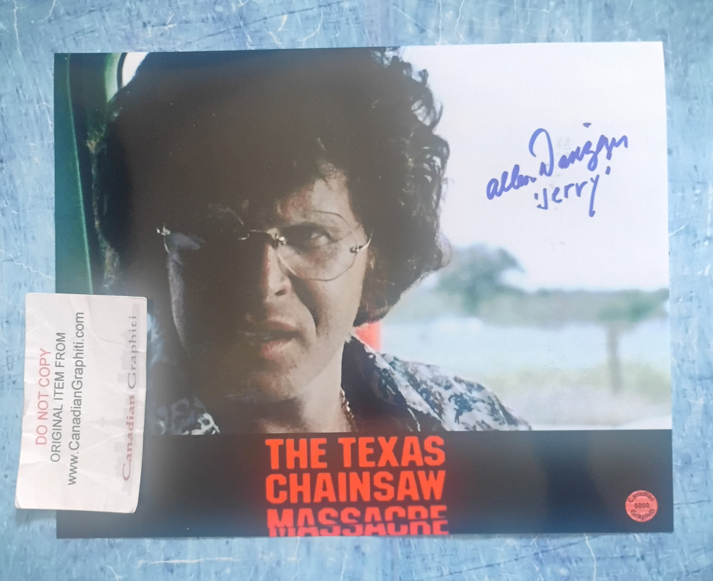 Allen Danziger Hand Signed Autograph 8x10 Photo COA Texas Chainsaw Massacre