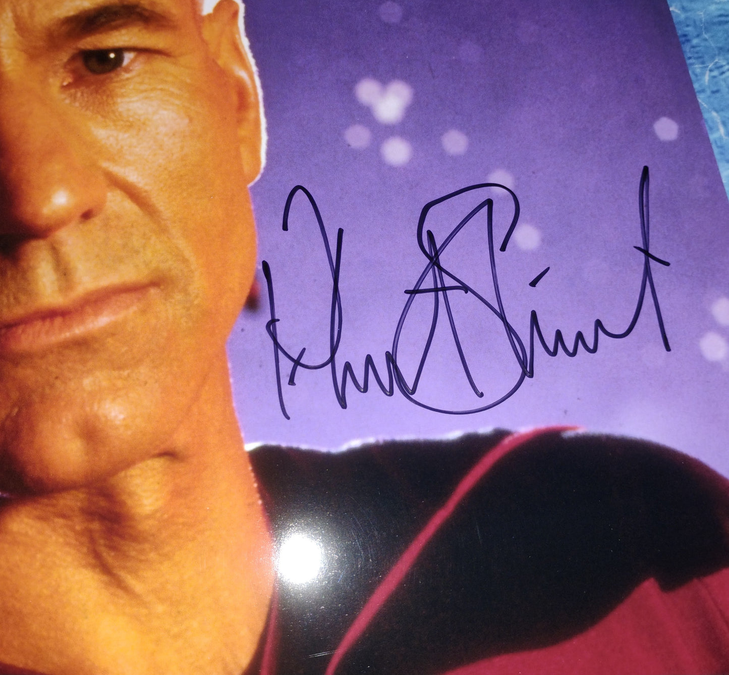 Patrick Stewart Hand Signed Autograph 11x14 Photo COA Star Trek