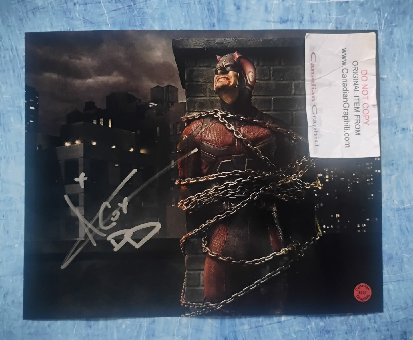 Charlie Cox Hand Signed Autograph 8x10 Photo COA Daredevil