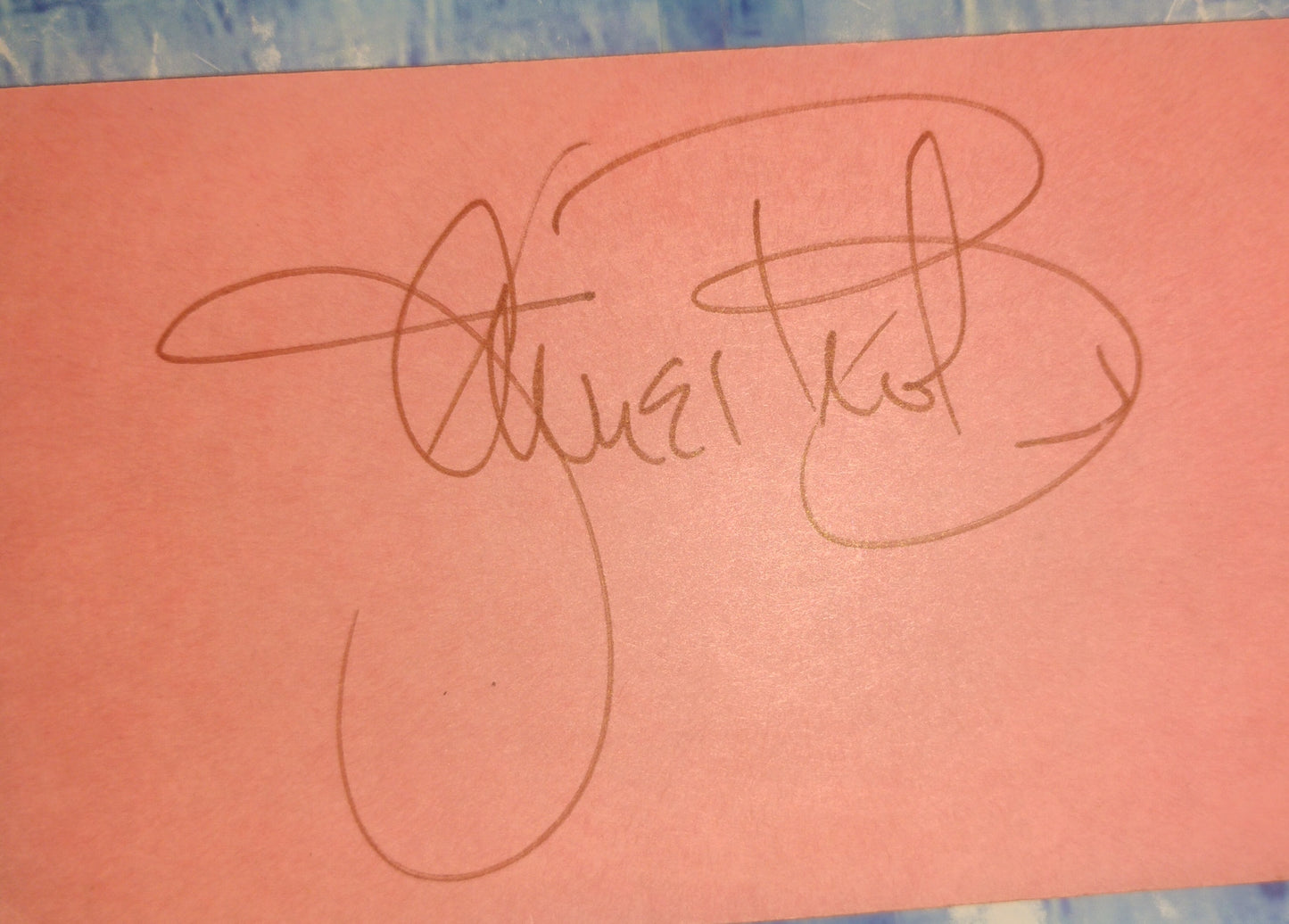 James Brolin Hand Signed Autograph Index Card COA