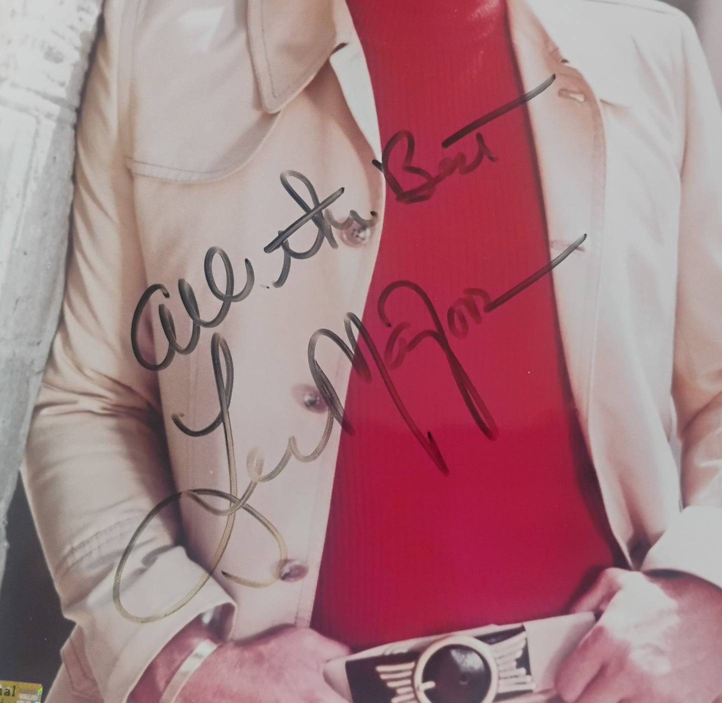 Lee Majors Hand Signed Autograph 8x10 Photo BAS COA Six Million Dollar Man