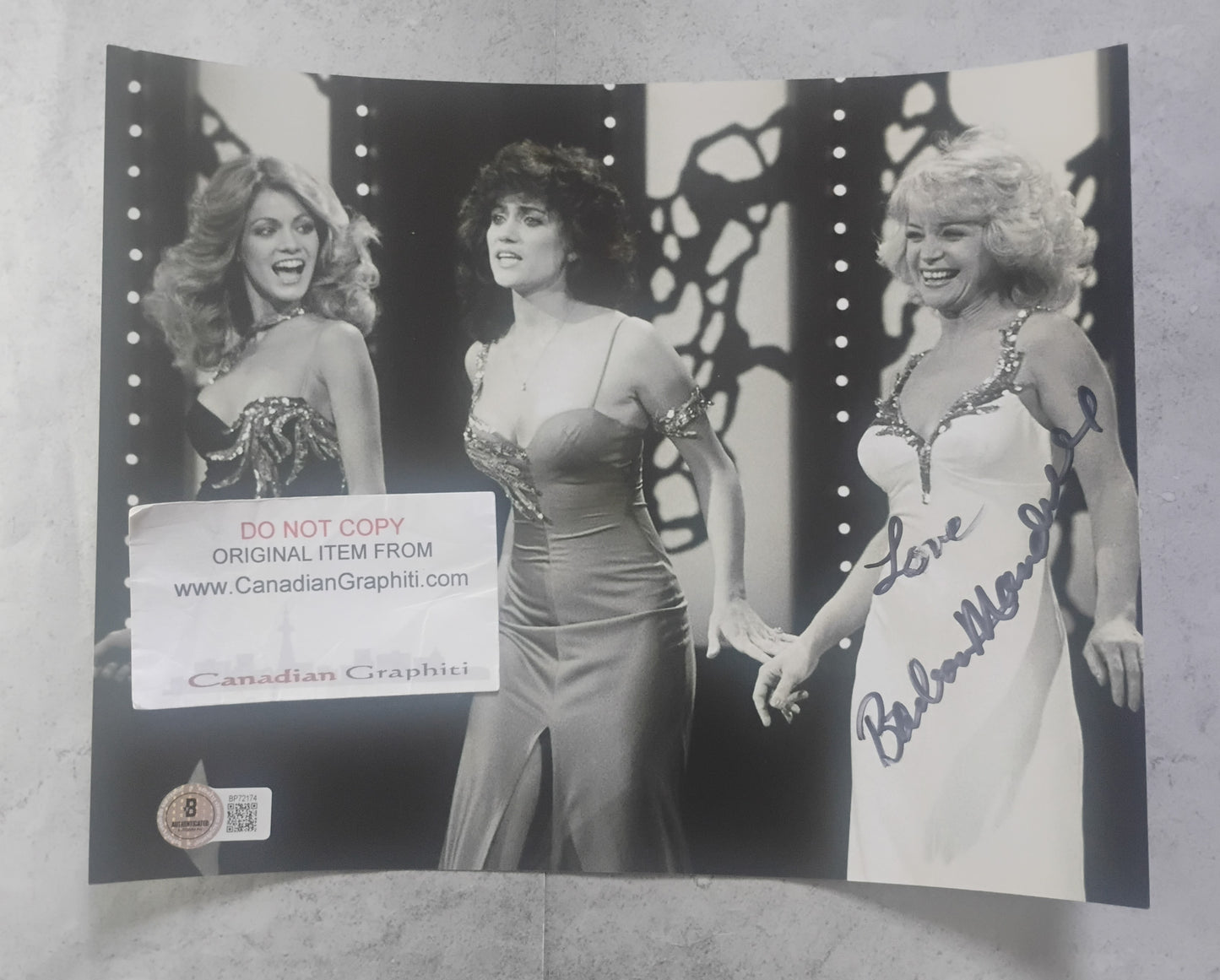 Barbara Mandrell Hand Signed Autograph 8x10 Photo BAS COA