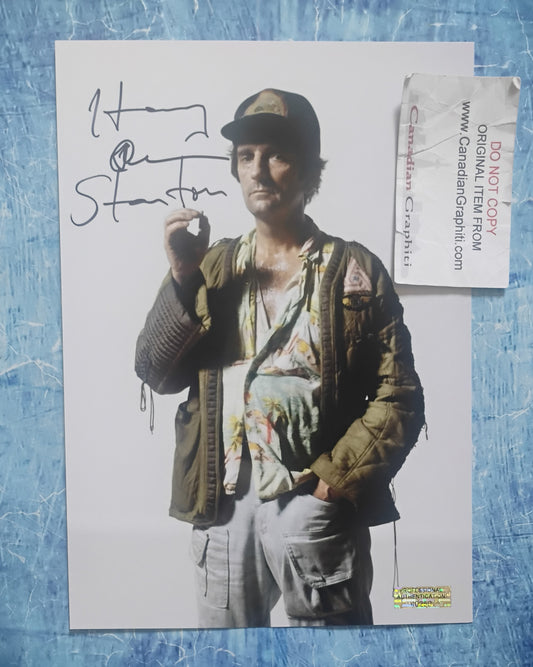 Harry Dean Stanton Hand Signed Autograph Photo COA Alien