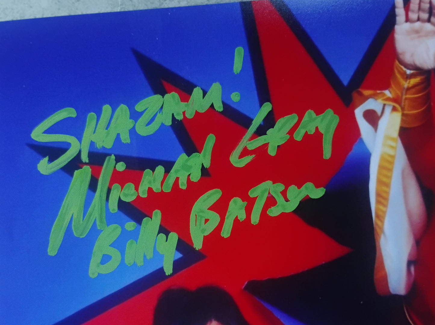 Michael Gray & John Davey Hand Signed Autograph 8x10 Photo COA Shazam