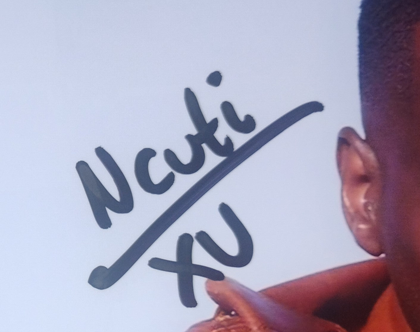Ncuti Gatwa Hand Signed Autograph 8x10 Photo COA Doctor Who