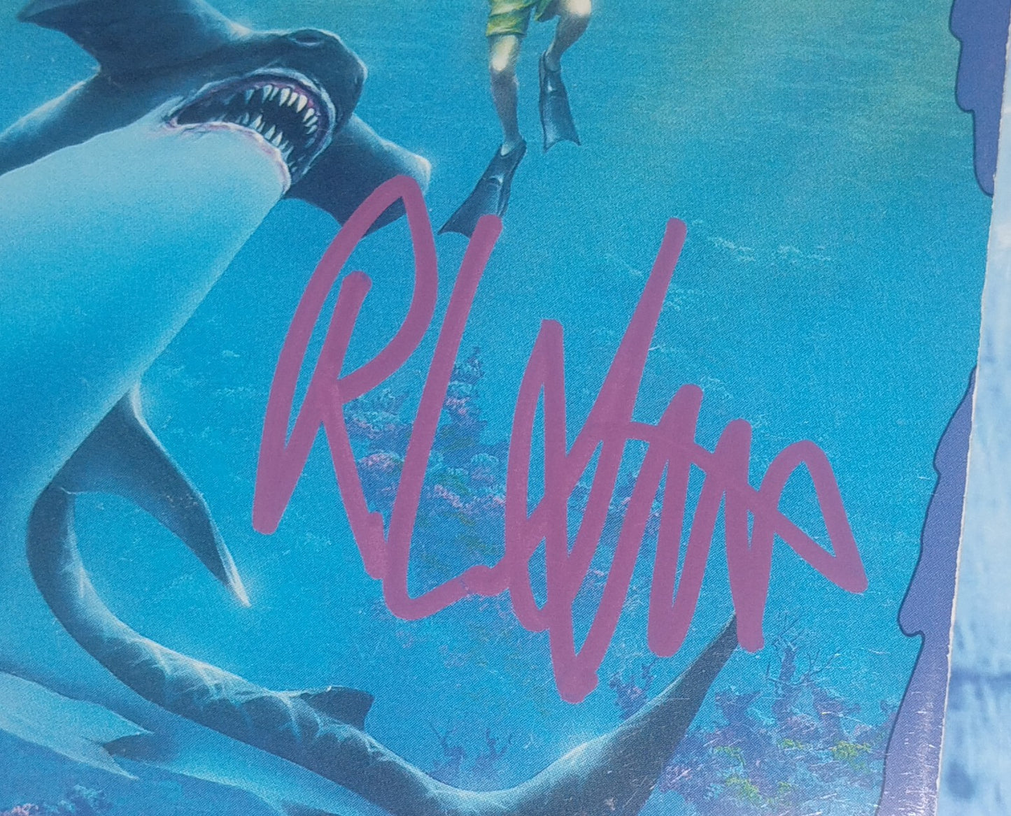 R.L. Stine Hand Signed Autograph Goosebumps Book COA