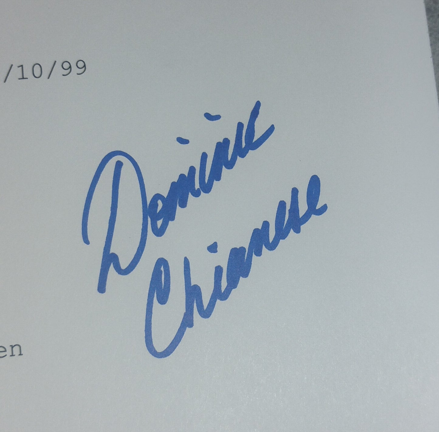 The Sopranos 3x Cast Hand Signed Autograph Script COA Vincent Pastore, Dominic Chianese