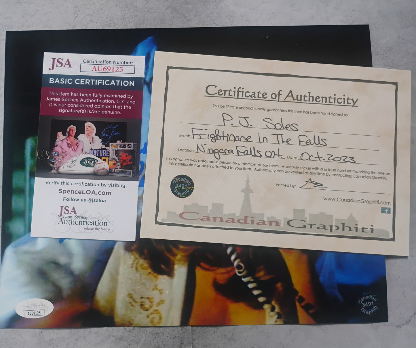 PJ Soles Hand Signed Autograph 8x10 Photo JSA COA Halloween