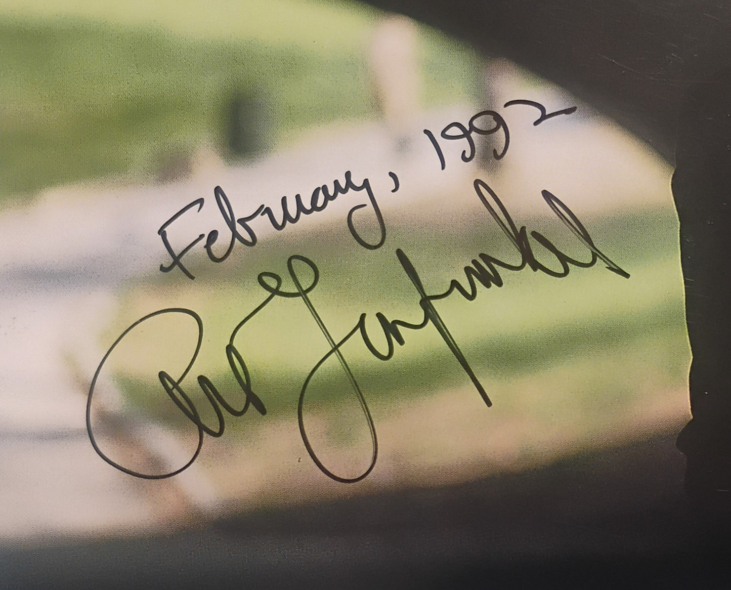 Art Garfunkel Hand Signed Autograph Photo JSA COA