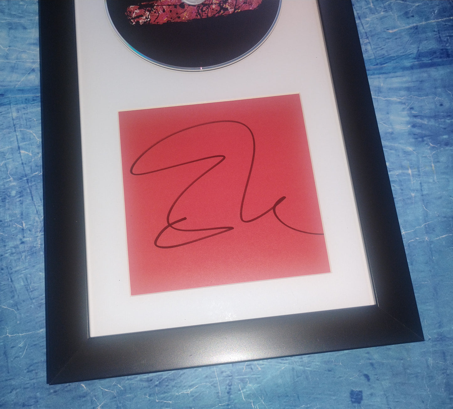 Ed Sheeran Hand Signed Autograph Equals CD Framed BAS COA