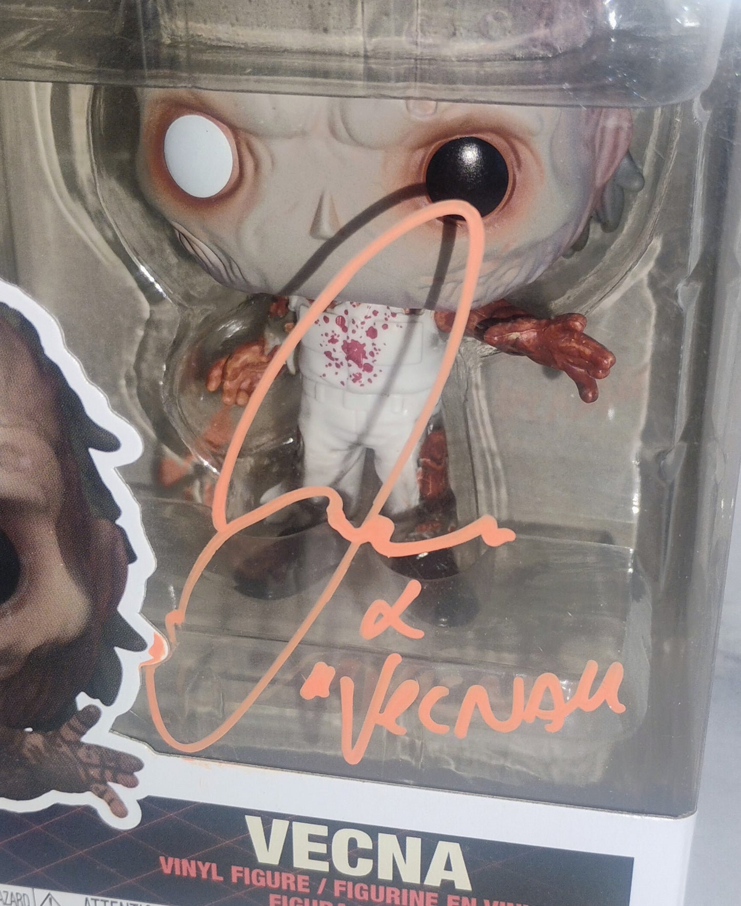 Jamie Campbell Bower Hand Signed Autograph Stranger Things Funko Pop COA Vecna