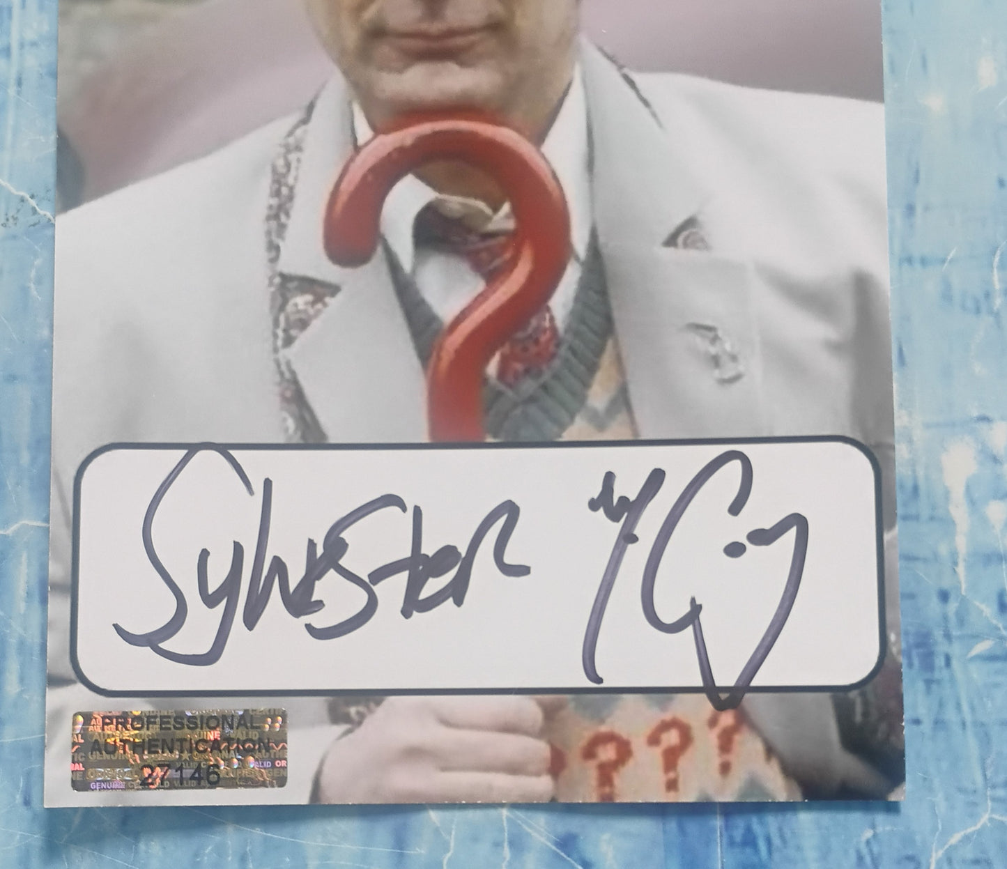 Sylvester McCoy Hand Signed Autograph Photo COA Doctor Who
