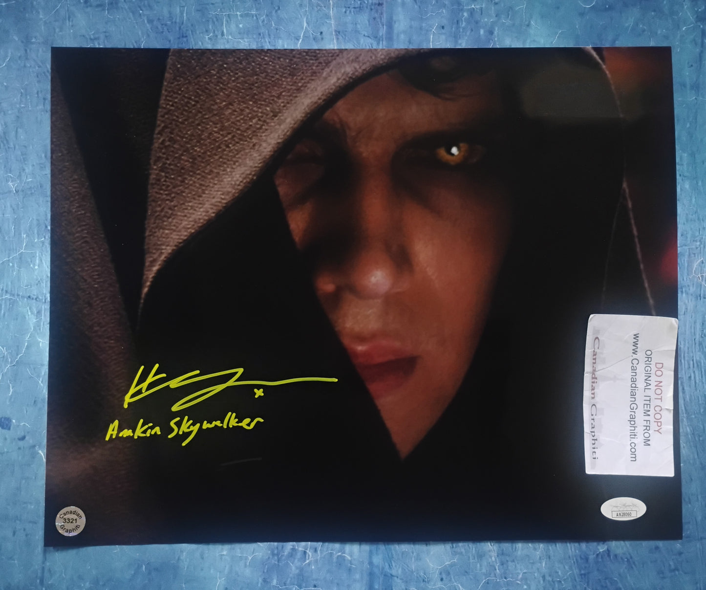 Hayden Christensen Hand Signed Autograph 11x14 Photo JSA COA Star Wars