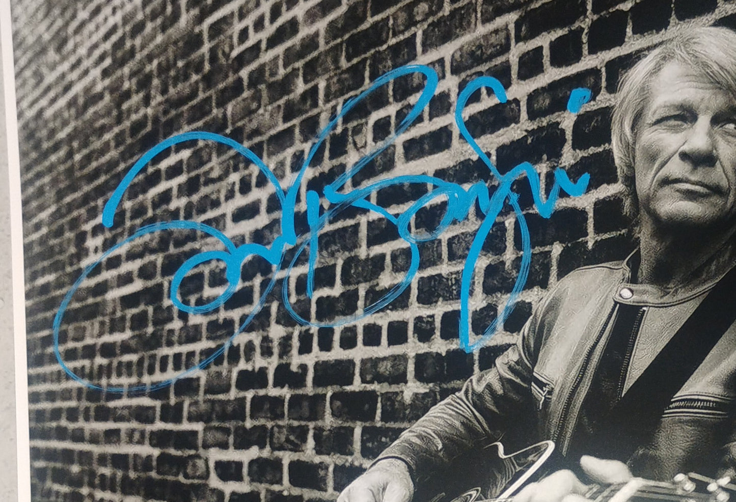 Jon Bon Jovi Hand Signed Autograph 8x10 Photo COA