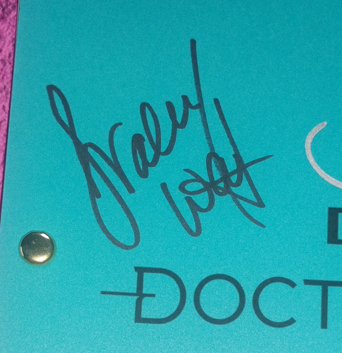 Doctor Who 4x Cast Hand Signed Script COA Jodie Whittaker, Jo Martin, Bradley Walsh & Mandip Gill