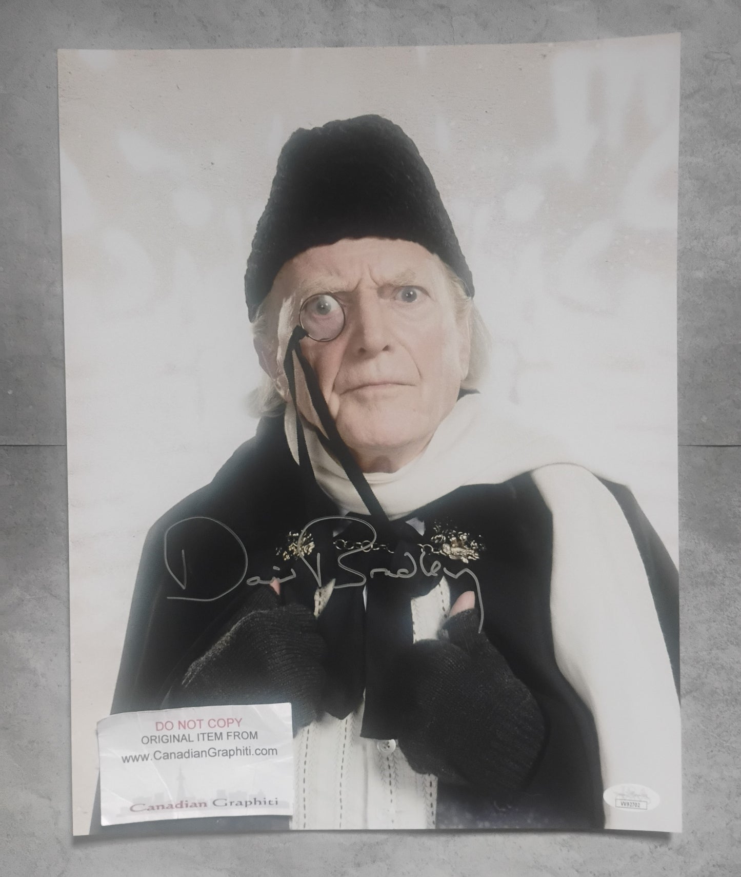 David Bradley Hand Signed Autograph 11x14 Photo JSA COA