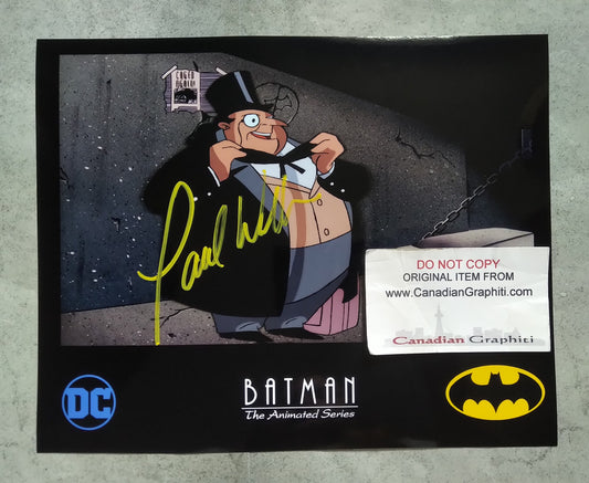 Paul Williams Hand Signed Autograph 8x10 Photo COA Batman Animated Series