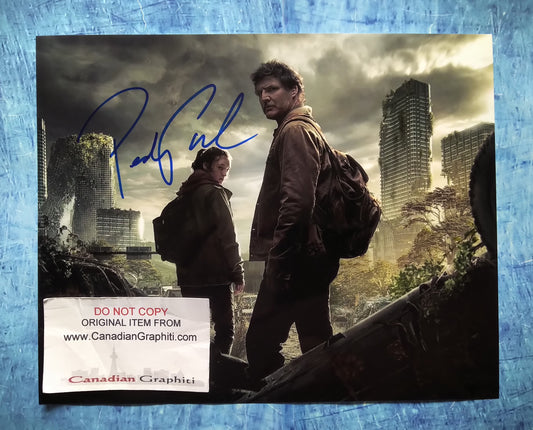 Pedro Pascal Hand Signed Autograph 8x10 Photo COA The Last Of Us