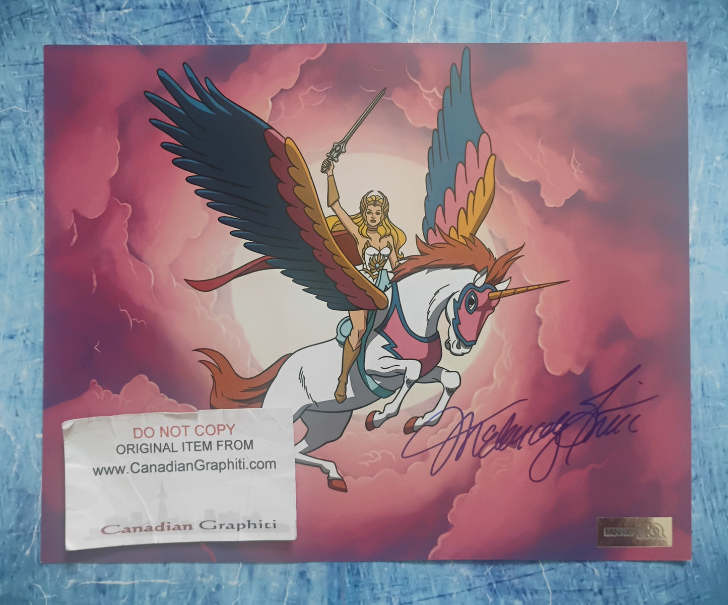 Melendy Britt Hand Signed Autograph 8x10 Photo COA She-ra