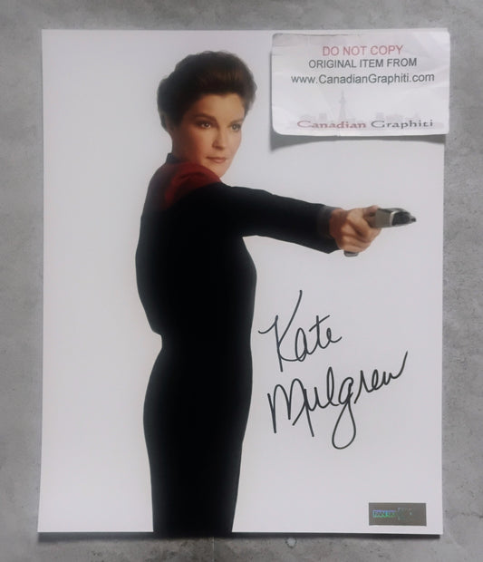 Kate Mulgrew Hand Signed Autograph 8x10 Photo COA Star Trek