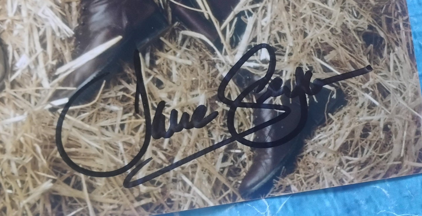 Jane Seymour & Joe Lando Hand Signed Autograph 8x10 Photo JSA COA Dr. Quinn Medicine Woman