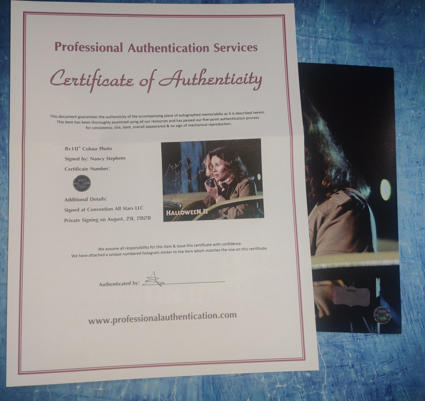 Nancy Stephens Hand Signed Autograph 8x10 Photo COA Halloween