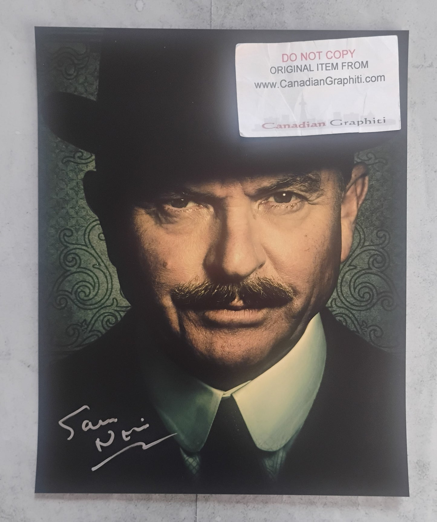 Sam Neill Hand Signed Autograph 8x10 Photo BAS COA Peaky Blinders