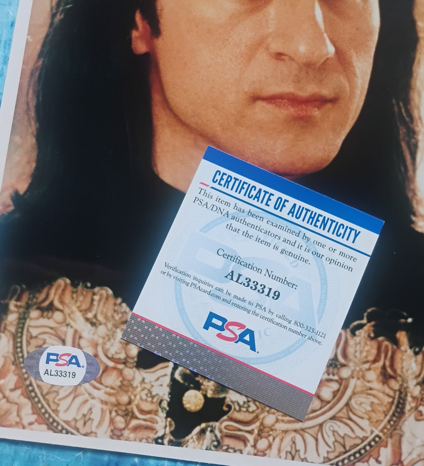 Frederico Castelluccio Hand Signed Autograph 8x10 Photo PSA COA The Sopranos