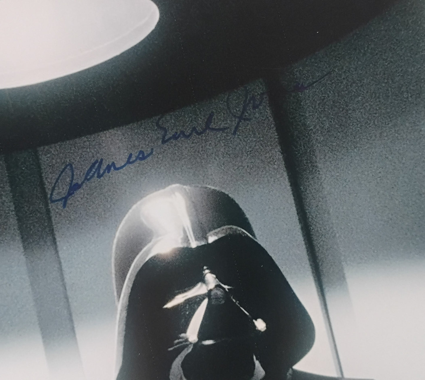 James Earl Jones & Mark Hamill Hand Signed Autograph Photo COA Star Wars
