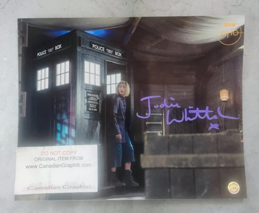 Jodie Whittaker Hand Signed Autograph 8x10 Photo COA Doctor Who