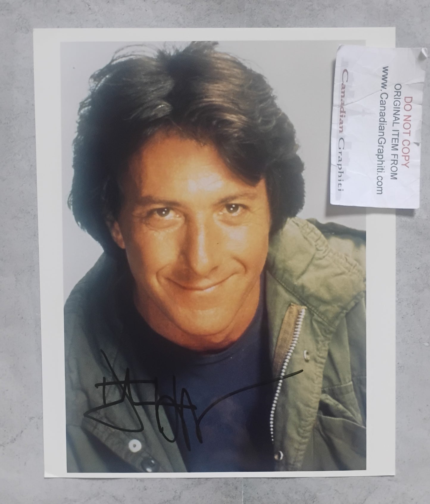 Dustin Hoffman Hand Signed Autograph 8x10 Photo JSA COA