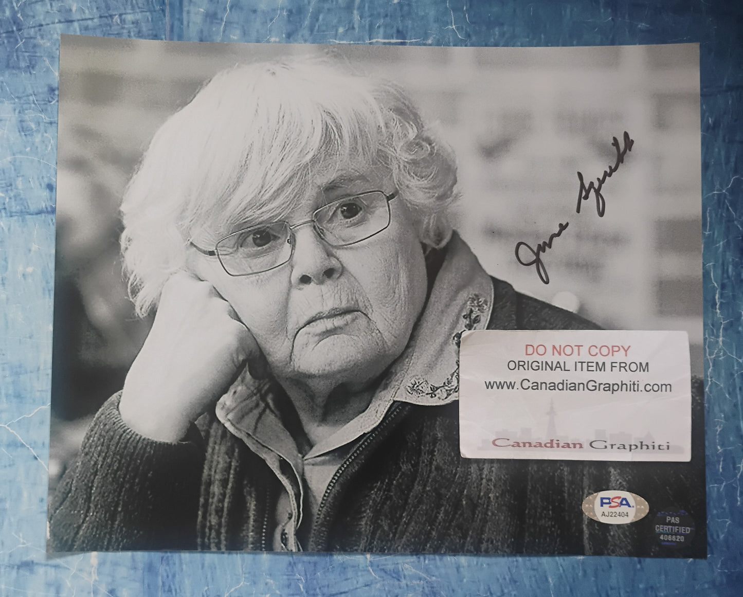 June Squibb Hand Signed Autograph 8x10 Photo PSA COA
