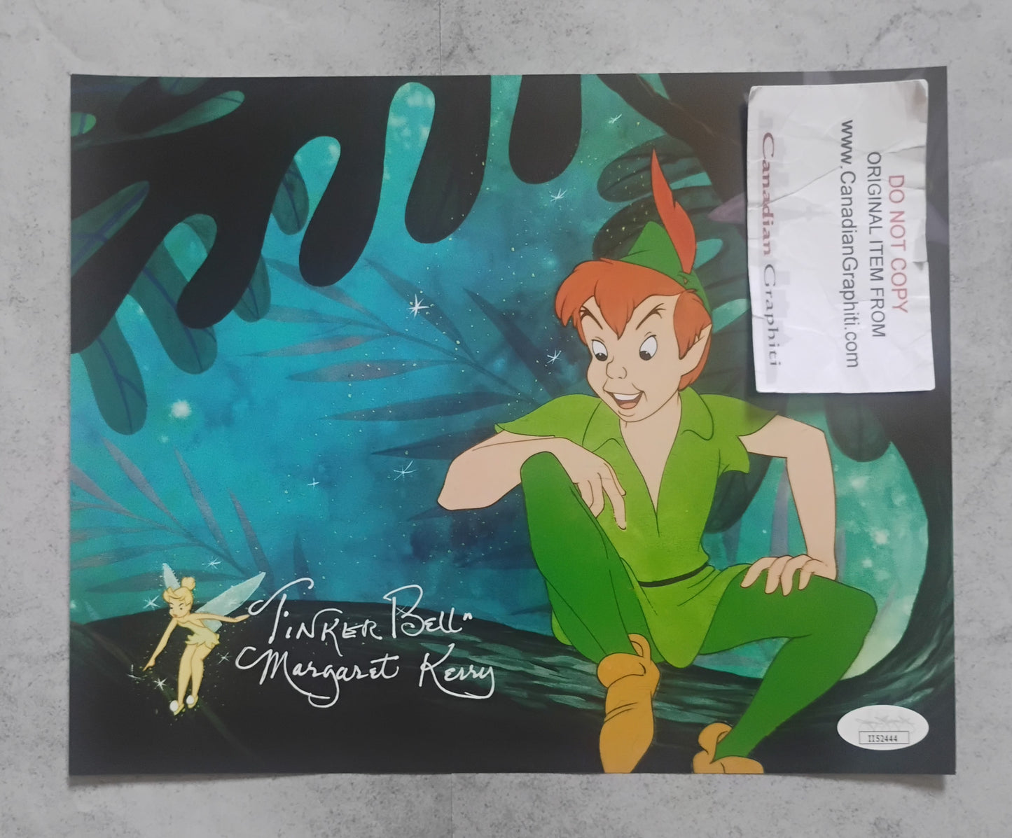 Margaret Kerry Hand Signed Autograph 8x10 Photo JSA COA Tinker Bell