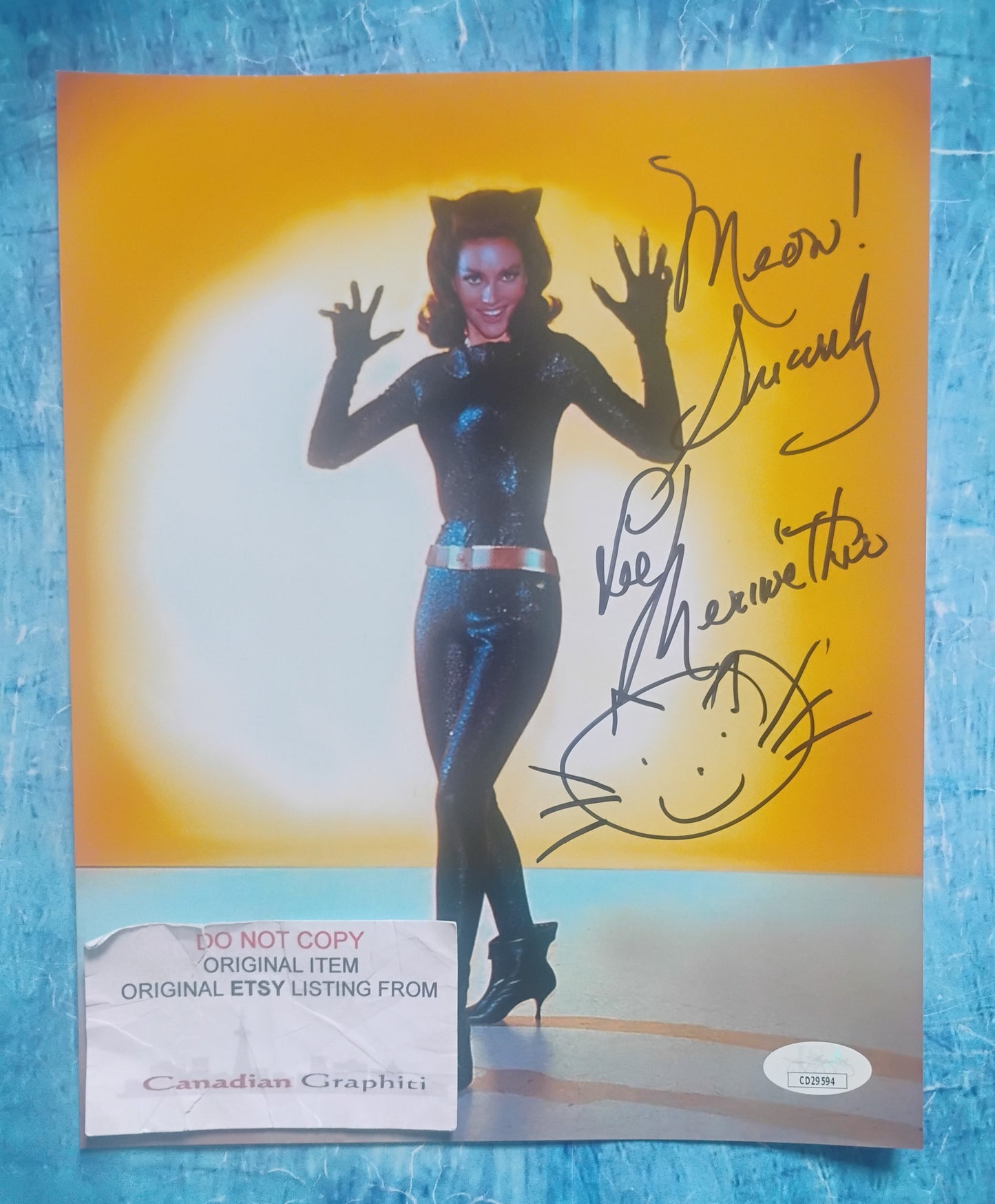 Lee Meriwether Hand Signed Autograph 8x10 Photo JSA COA Catwoman