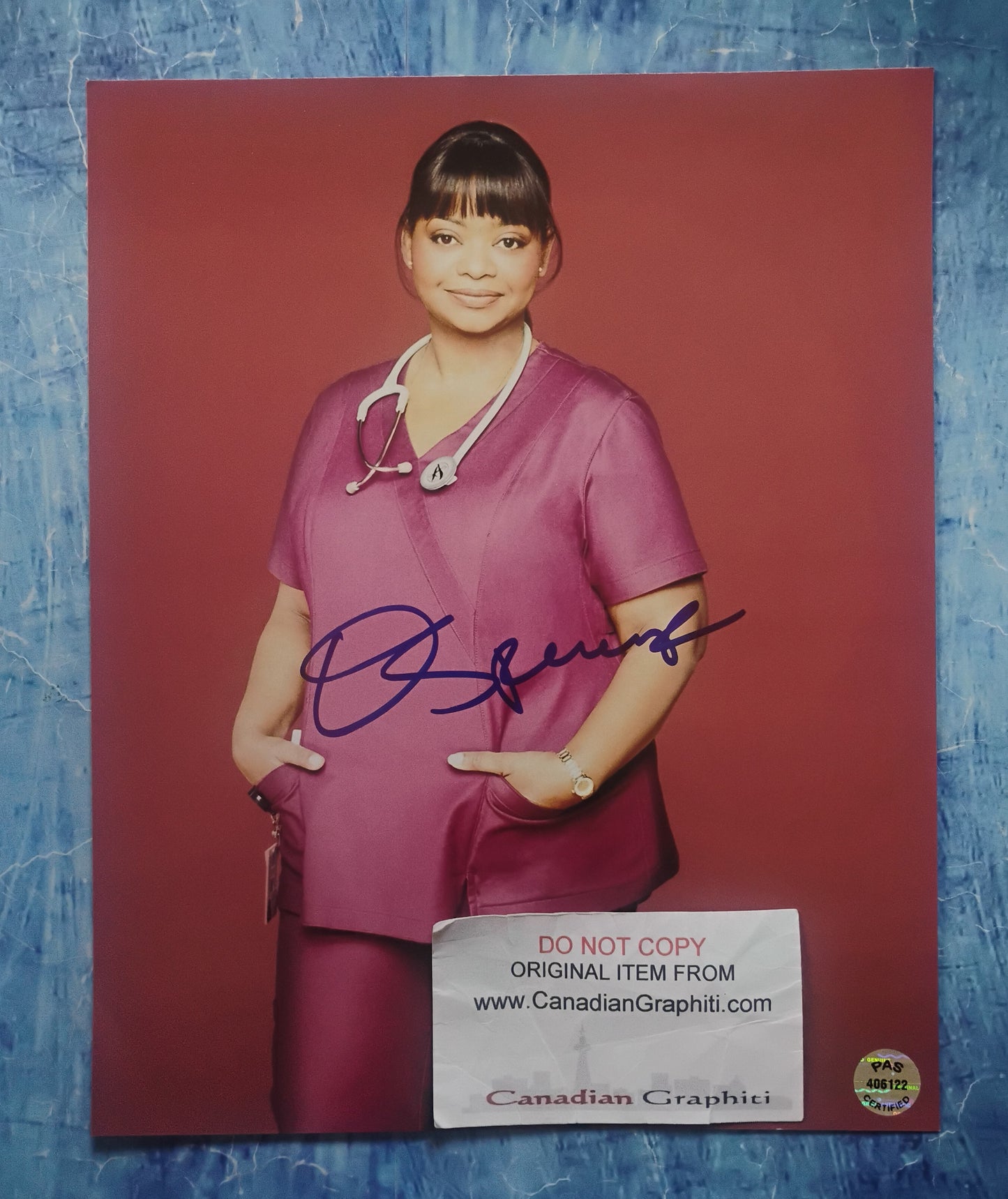 Octavia Spencer Hand Signed Autograph 8x10 Photo COA