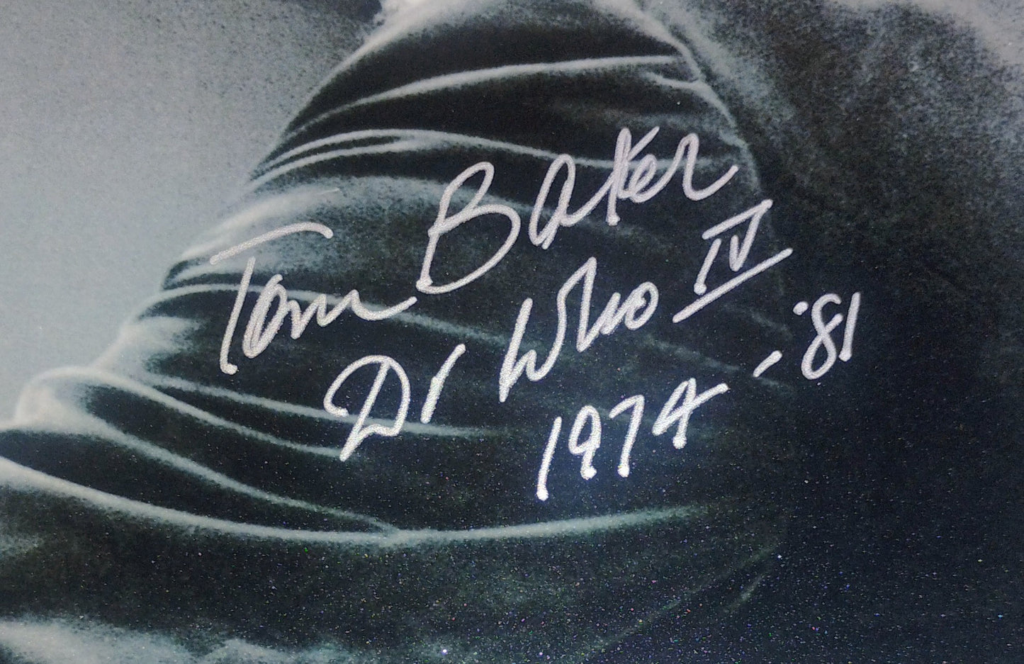 Tom Baker Hand Signed Autograph 8x10 Photo JSA COA Doctor Who