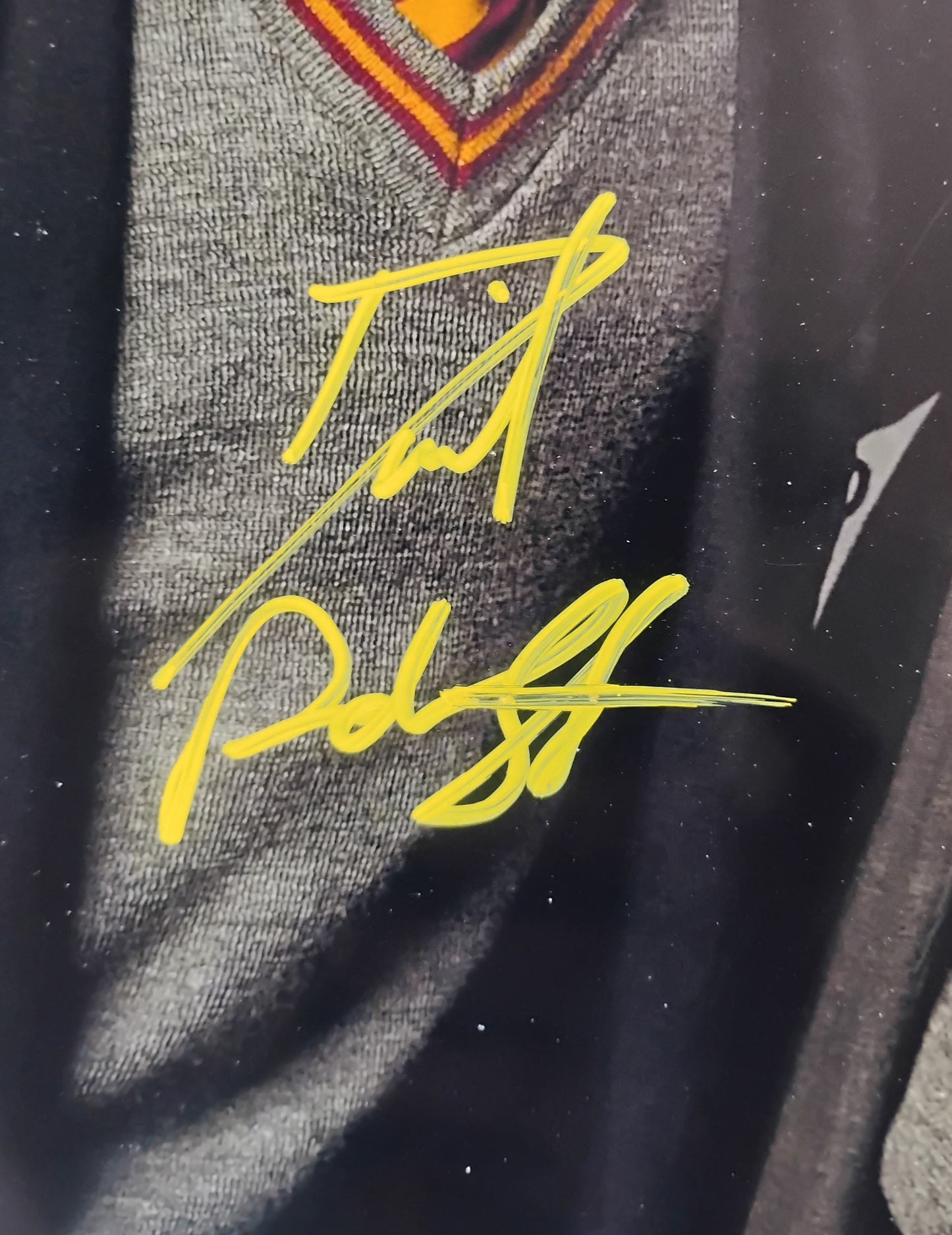 Daniel Radcliffe & Rupert Grint Hand Signed Autograph 11x14 Photo COA Harry Potter