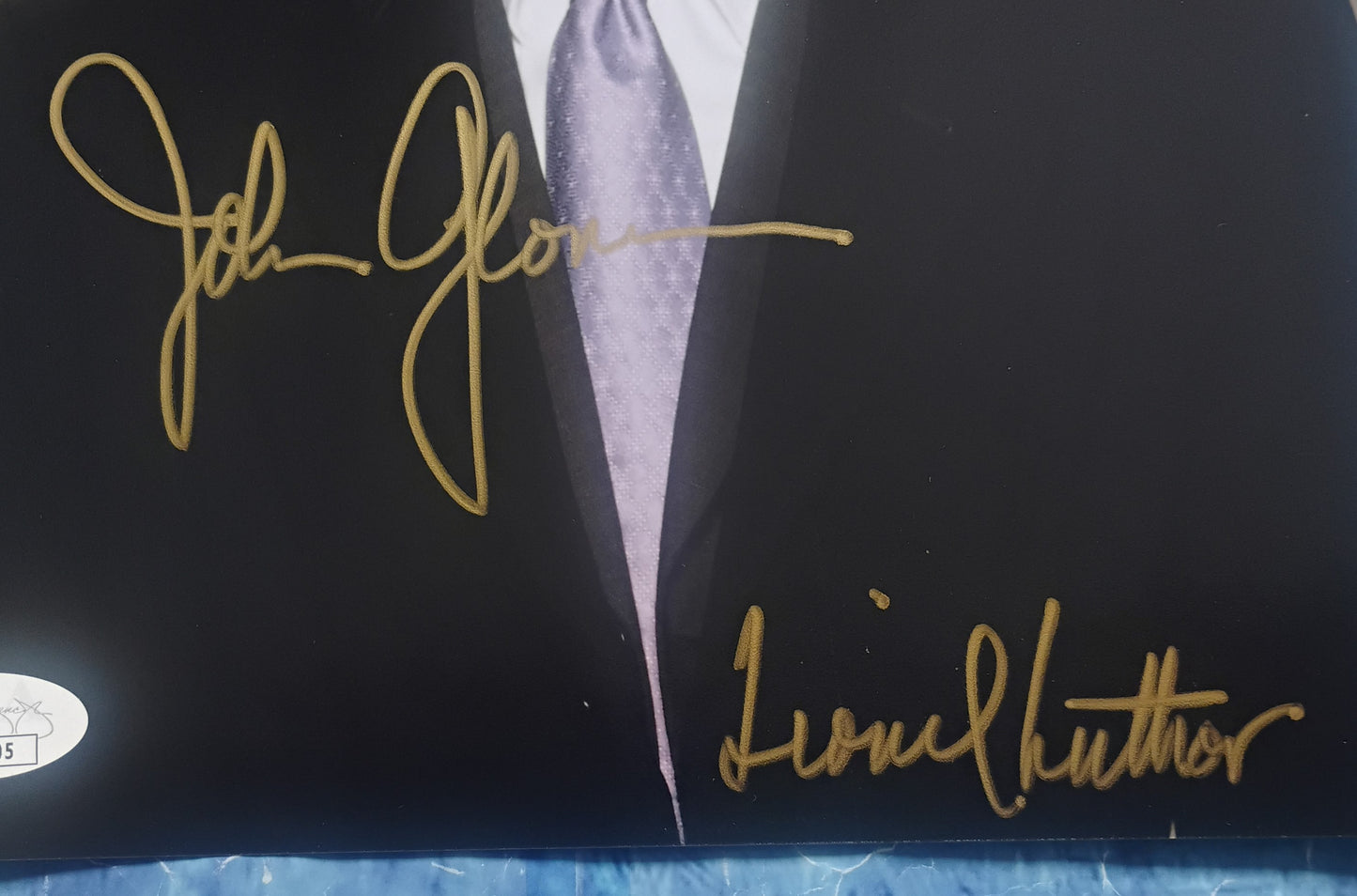 John Glover Hand Signed Autograph 8x10 Photo JSA COA Smallville