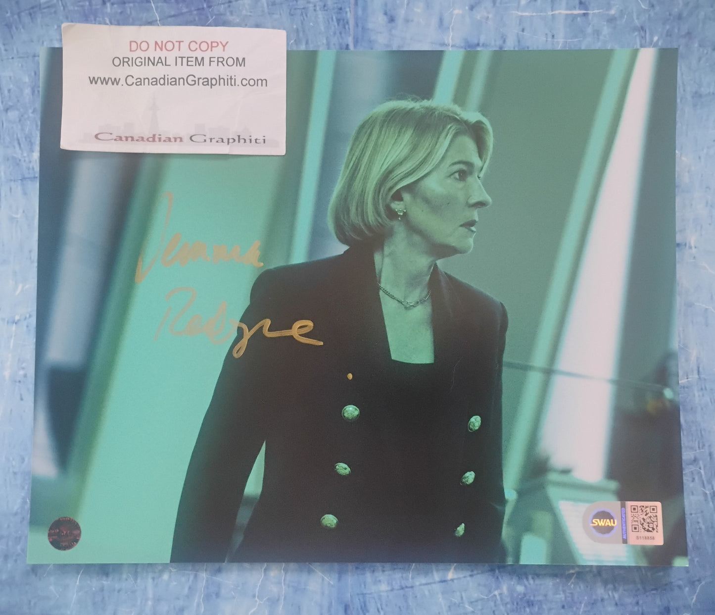 Jemma Redgrave Hand Signed Autograph 8x10 Photo SWAU COA Doctor Who