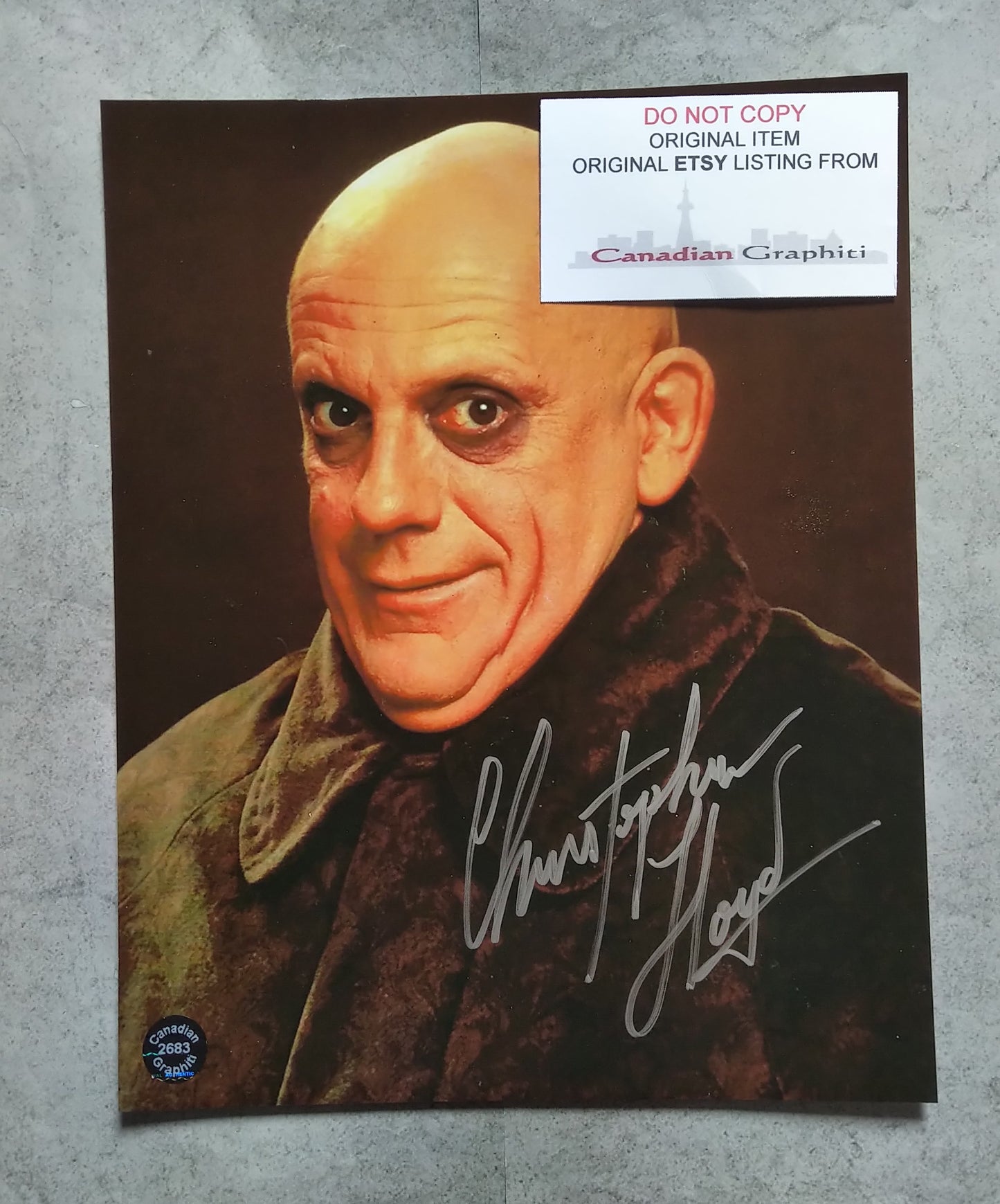 Christopher Lloyd Hand Signed Autograph 8x10 Photo