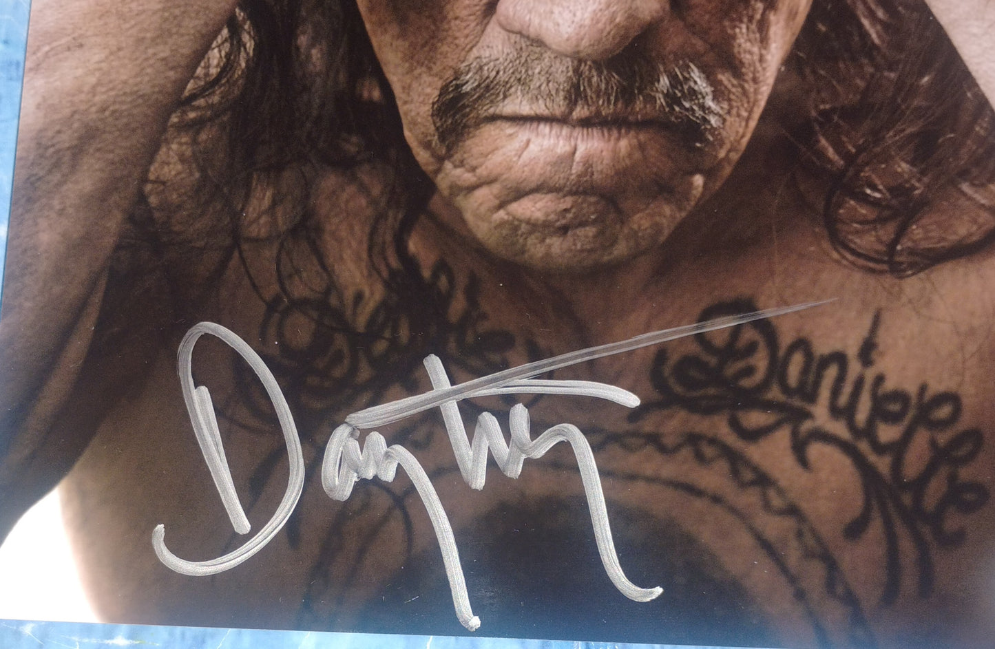 Danny Trejo Hand Signed Autograph 8x10 Photo JSA COA