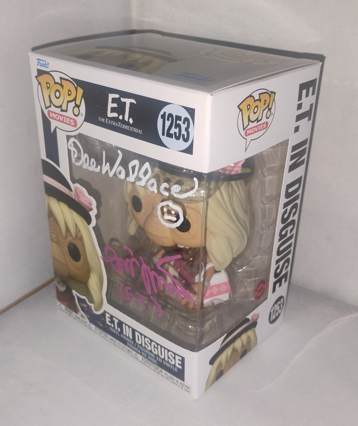 Dee Wallace & Matthew De Meritt Hand Signed Autograp E.T  Funko Pop COA