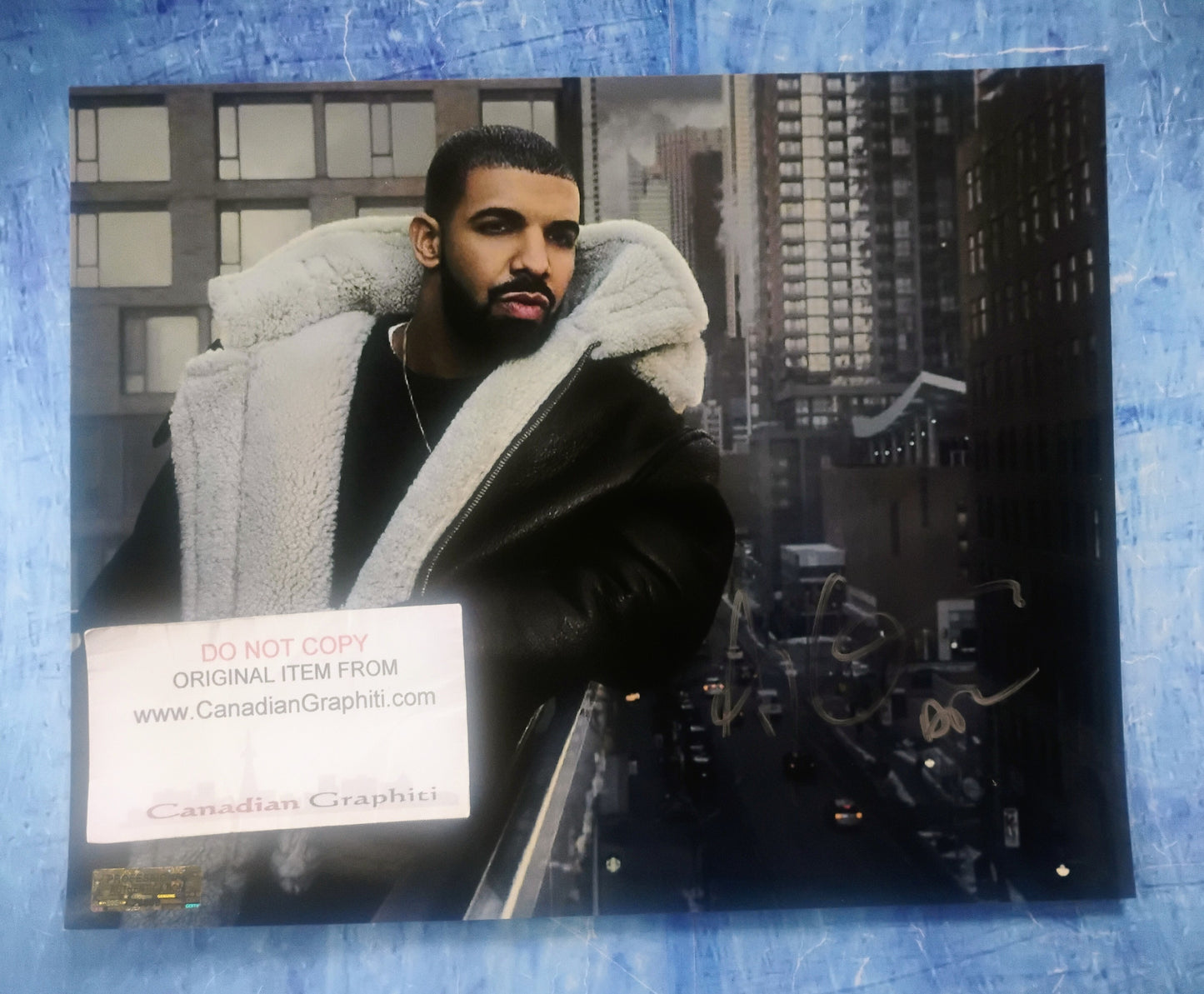 Drake Hand Signed Autograph 8x10 Photo COA