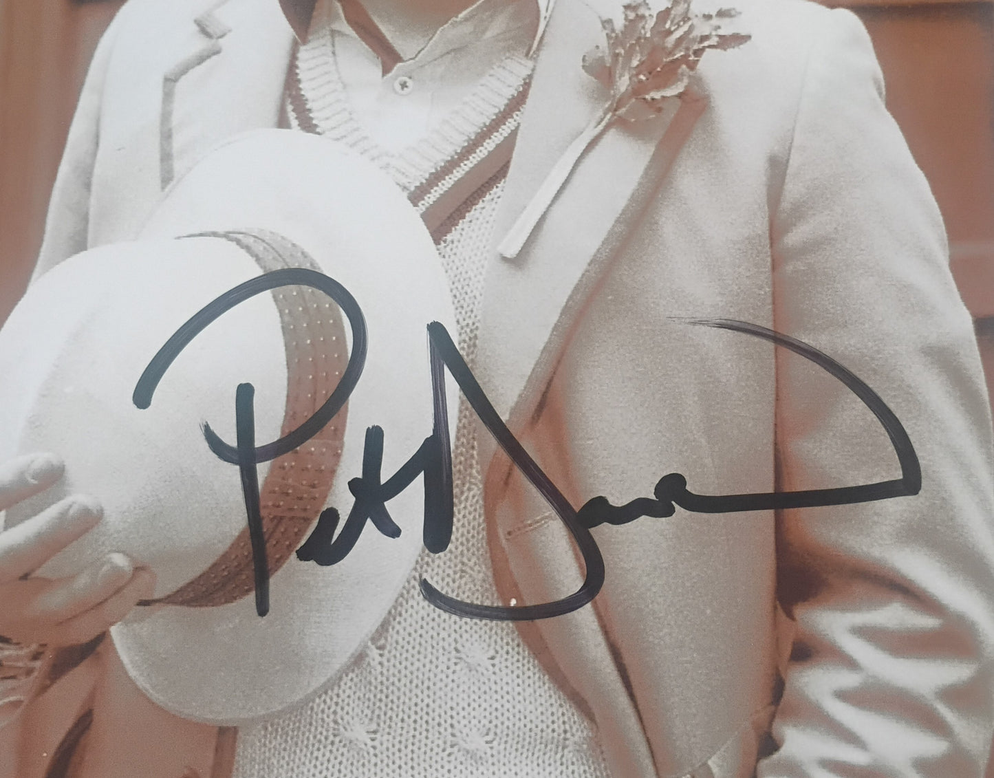 Peter Davison Hand Signed Autograph 8x10 Photo COA Doctor Who